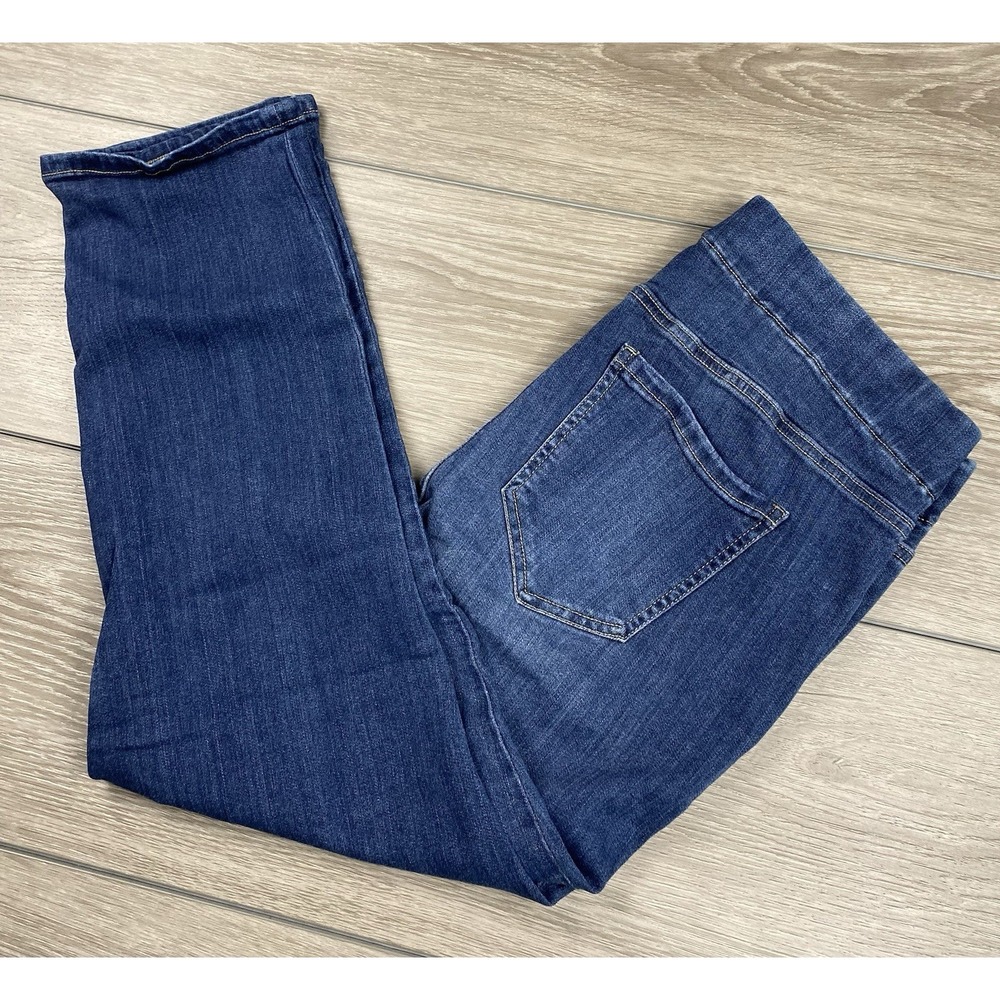 Liverpool Women's The Crop High Rise Denim Jeans Blue Size 16 W